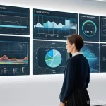 환경영향평가사의 미래 전망 - **Prompt:** A dynamic, diverse team of environmental impact experts, including a lead woman in her l...